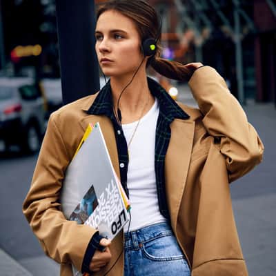 AIAIAI Tracks On-Ear Headphones Standard 3.5mm with Mic, Black image 6