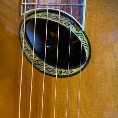Custom Lord of the Rings  Acoustic Guitar "My Precious" image 14