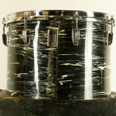1970s Ludwig 10x15 Oyster Black Pearl Tom image 3
