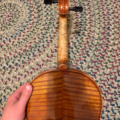 Snow viola - model PA900, along with viola bow stamped D. Chagas image 4