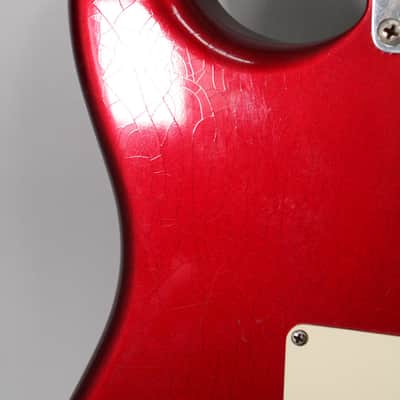 2002 Fender Custom Shop 1960 Stratocaster Candy Apple Red Relic w/OHSC image 23