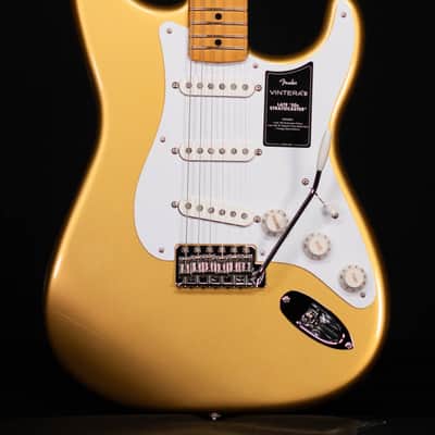 Fender Vintera III Late '50s Stratocaster, Maple FB, Aztec Gold image 1