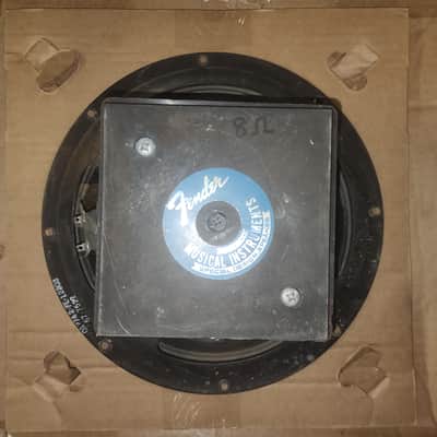 Vintage Fender 012742 12" 8 Ohm Speaker Pair from Super Twin - Tested, One Cone Repair image 6