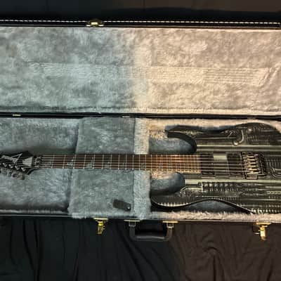 2005 Ibanez RGTHRG1 H.R. Giger "NY City XIX" - Neck-Thru, Edge Pro II - Period Ibanez Hardshell Case image 8