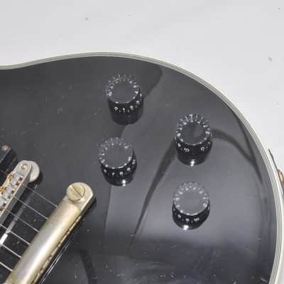 Epiphone Japan Les Paul Custom Black Electric Guitar Ref No 6789 image 4
