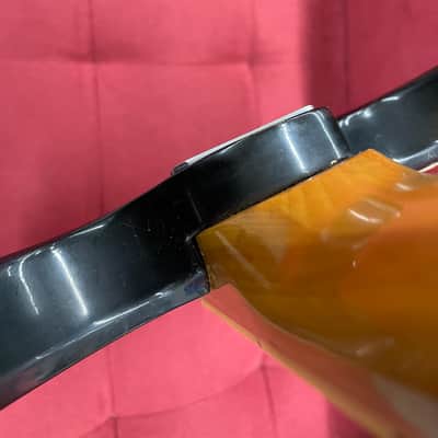 Teisco Style 2 Pickup Vintage Japanese Bass - Tobacco Sunburst image 18