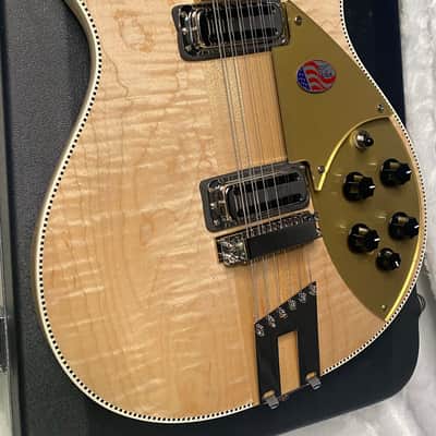 NEW! Rickenbacker 660/12 Maple Glo MG - Only 7.25 lbs - Authorized Dealer - G07397 image 7