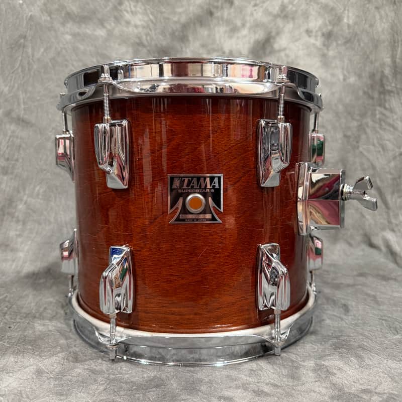 Tama Superstar Tom 9x10 1980s - Super Mahogany image 1