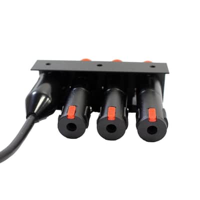 Best-Tronics 4-Port Input/Stereo-Output/Power Pedaltrain Jack Panel Kit image 2