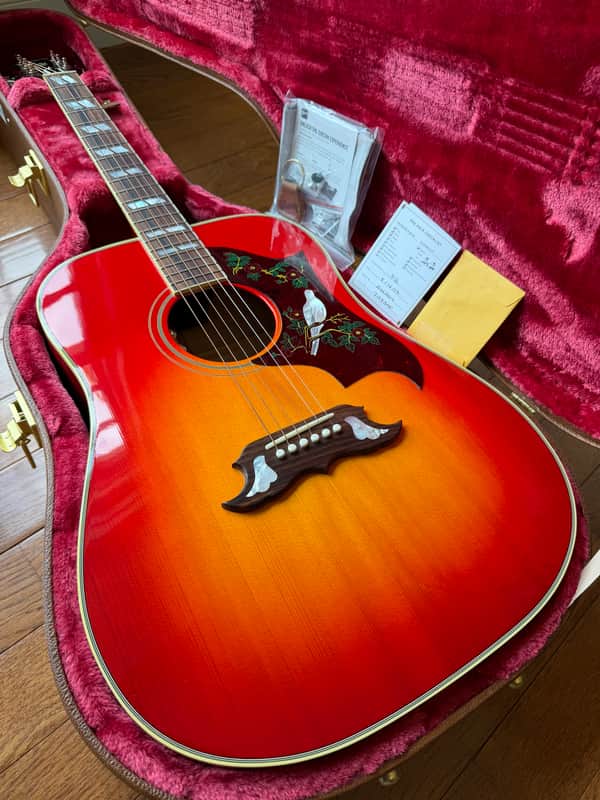 2023 Gibson Dove Original - Vintage Cherry Sunburst image 1