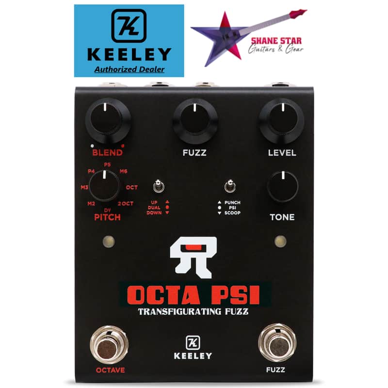 Keeley Octa Psi Transfigurating Fuzz Massive Sound Polyphonic Pitch Shifter High⚡Octane Circuitry image 1