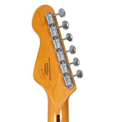 Vintage REVO Series 'Vision' Electric Guitar ~ Boulevard Black image 8