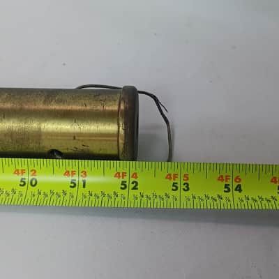 Musser M665B Brass Tube F# 52"x1.5"Symphonic Chime Tubular Bell *Cracked*-Parts image 5