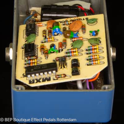 MXR MX-103 Script Blue Box 1975 s/n 304906 Jimmy Page, Rowland S Howard - Birthday Party image 10