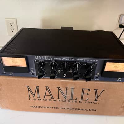 Manley Labs Variable MU Stereo Tube Compressor Limiter with High-Pass Filter 2020s - Purple image 2