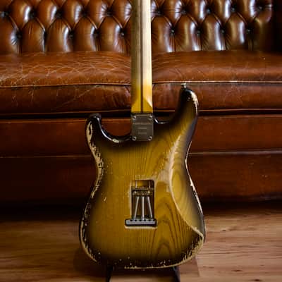 Constantin Guitars Sweetcaster Classic #0005 - 2-Tone Burst 3.7kilos !!!VIDEO!!! image 6