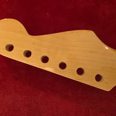 Unmarked S-Style Maple Neck w/ Locking Nut image 10