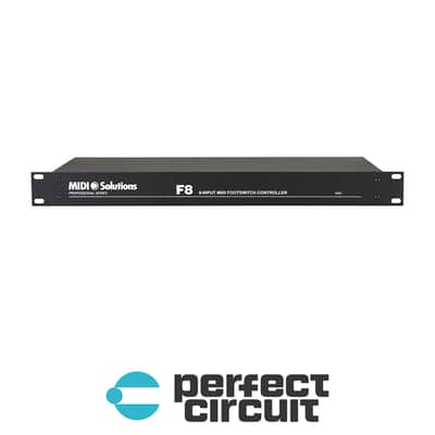 MIDI Solutions F8 8-Input MIDI Footswitch Controller image 1