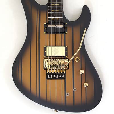 Schecter Synyster Custom-S Guitar Satin Gold Burst B-Stock 0664 image 2