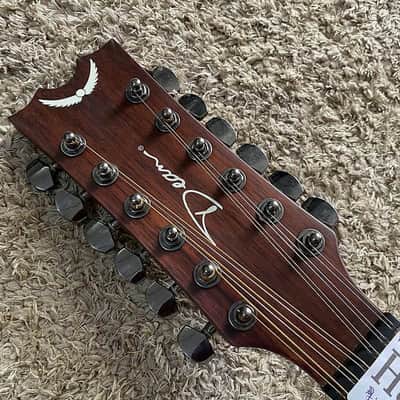 Dean 12 String Acoustic Guitar, Mahogany Body and Neck, Rosewood Fingerboard Fretboard image 16