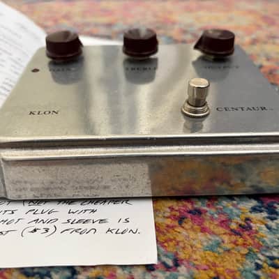 Klon Centaur Professional Overdrive (Non-Horsie) 1994 - 2008 - Silver image 2