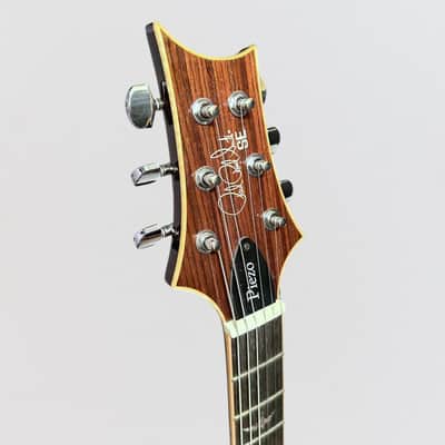 Paul Reed Smith PRS SE Hollowbody II Piezo Electric Guitar w/ Case - Black Gold Burst image 6