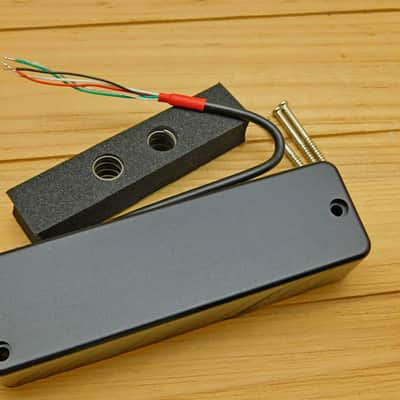 G.M. 5 String Soap Bar Bass Humbucker Pickup 12k 4 wire image 2