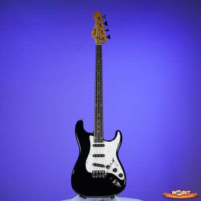 Carparelli Jamescaster Tremolo Bass BK image 2