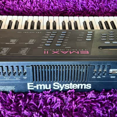 1990s E-MU Systems Emax II 61-Key 16-Bit Sampler Workstation image 7