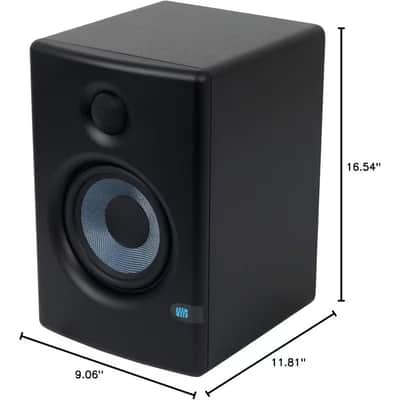 speakers PreSonus Eris E4.5 High Definition 2-Way Studio Monitors (Pair) 1990 - 2026 - Black brand new. image 2