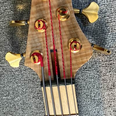 2021 Muckelroy Custom 5-String Bass – Ultra Lightweight 6.5 lbs – Mike Pope/Delano Electron image 9