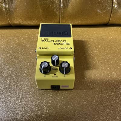 Boss SD-1 Super OverDrive (Silver Label) 1997 - Present - Yellow image 3