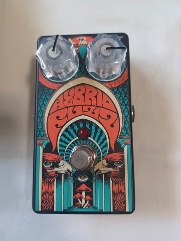 MXR CSP041 Hybrid Fuzz 2023 - Present - Black / Teal Graphic image 1
