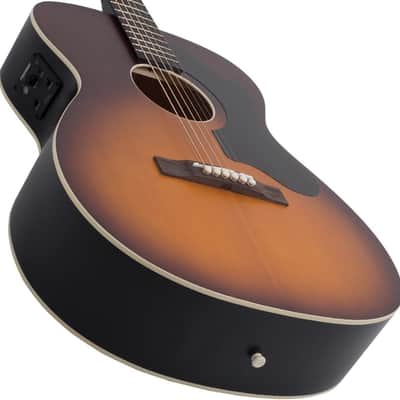 Recording King ROS-9-FE5-TS Series 9 000 Acoustic/Elec Guitar Tobacco Sunburst image 6