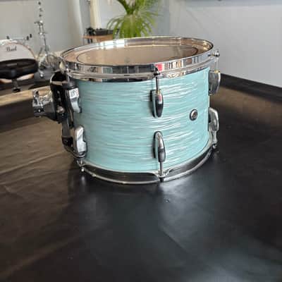 Pearl Masters Maple Complete 22" 5-Piece Drum Kit - Ice Blue Oyster + Sabian AAX Cymbals 2019 image 10
