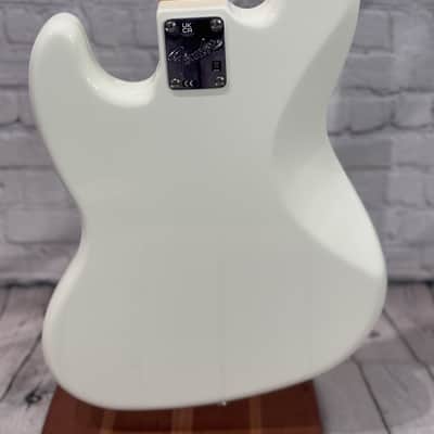 Fender American Performer Jazz Bass with Rosewood Fretboard Arctic White 2022 image 7