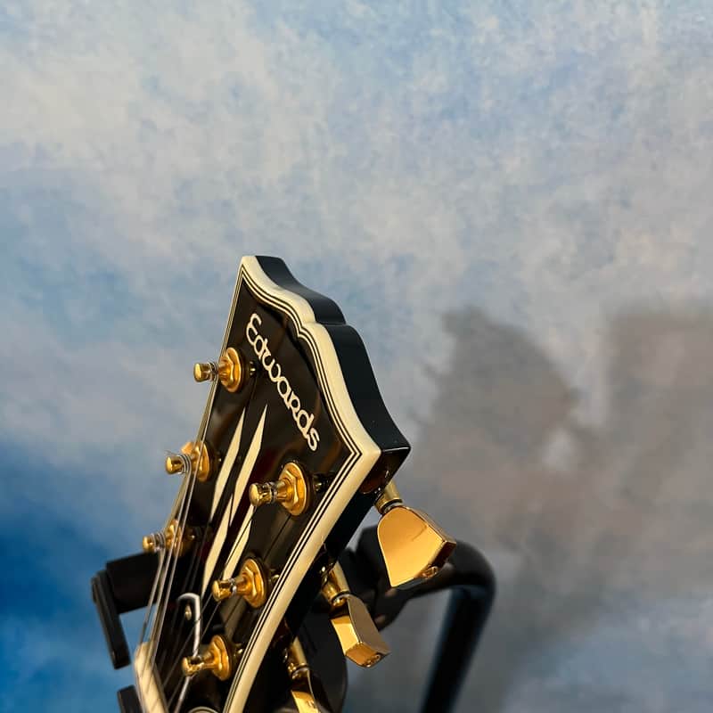 Edwards E-LP-130-CD/P Custom 2013 Black P90 Made in Japan | Reverb