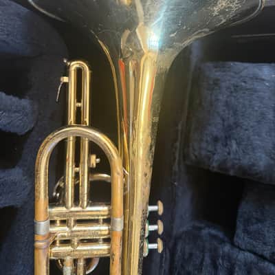 Bach Mercedes Mellophone, with case and mouthpiece, USA image 4