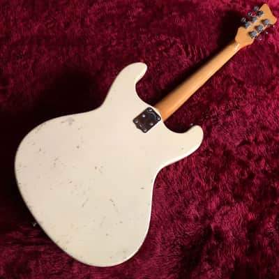 c.1967-1969 Morales ZES-300 MIJ Vintage Guitar  “White” image 10
