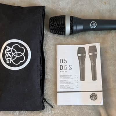 AKG D5 Standard Dynamic Vocal Microphone 2010s - Black image 6