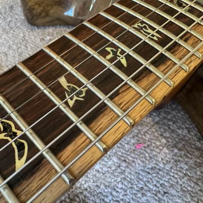 2019 PRS Private Stock #7959 Custom 24 - Natural Buckeye Burl - Roasted Curly Maple Neck - Fatback Black Limba Body image 11