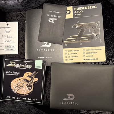 Duesenberg StarPlayer TV Custom Black (044) image 8