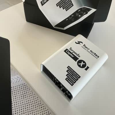 Two Notes Torpedo Captor X 8ohm Stereo Reactive Load Box / Attenuator 2020 - White image 5