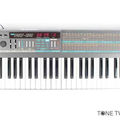 KORG POLY-800 Polyphonic Analog Synthesizer midi * Pro Serviced * VINTAGE SYNTH DEALER