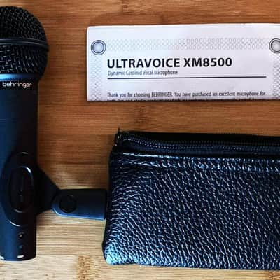 Behringer Ultravoice XM8500 dynamic cardioid vocal microphone Mic image 1