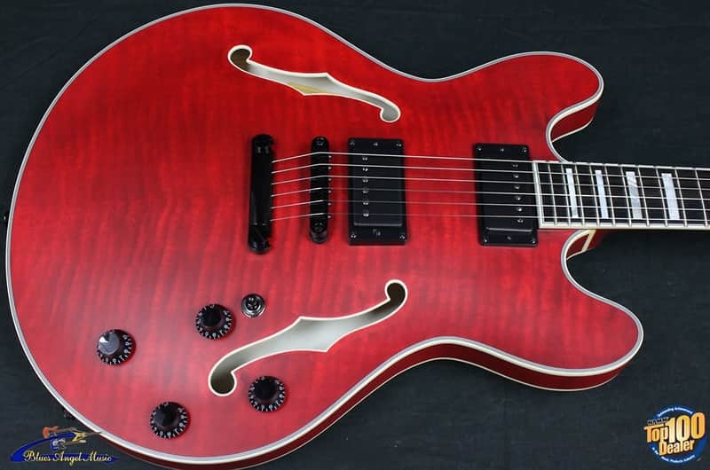 2015 Eastman T486-ED w/ HSC, Rare El Diablo Model! Red Satin Finish T486 NEW! #30428 image 1