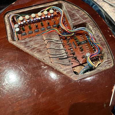 Roland GS-500 Guitar Synth Controller 1970s - Sunburst image 8