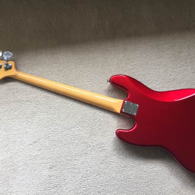 Fender 50th Anniversary Jazz Bass 2010 Candy Apple Red image 4