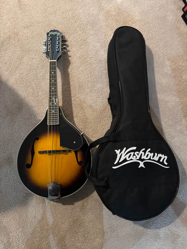 Washburn M1K A-Style Mandolin 2010s - Tobacco Sunburst image 1