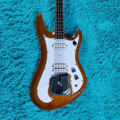 Guyatone EB-9 Custom MIJ Bass 1976 Natural w/ OHSC image 2